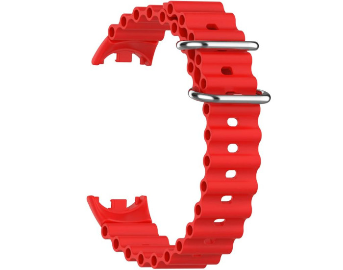 Ремешок Ocean Band Apple Watch 42/44/45/49 mm Red