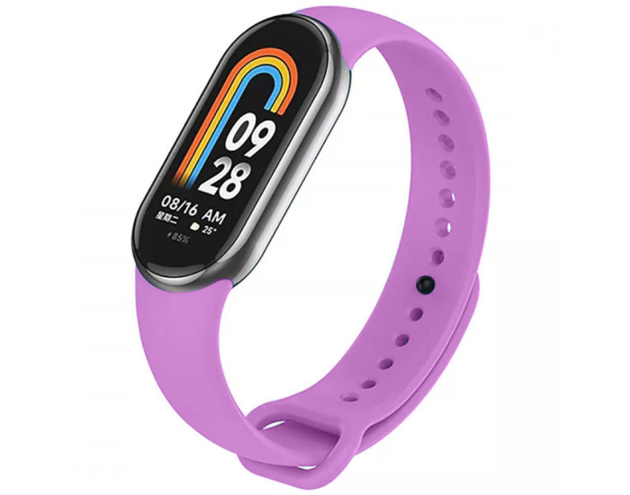 Ремешок Xiaomi Mi Band 8 Silicone (Фиолетовый / Grape)