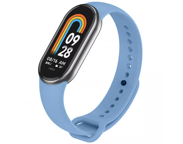 Ремешок Xiaomi Mi Band 8 Silicone (Бирюзовый / Marine Green)