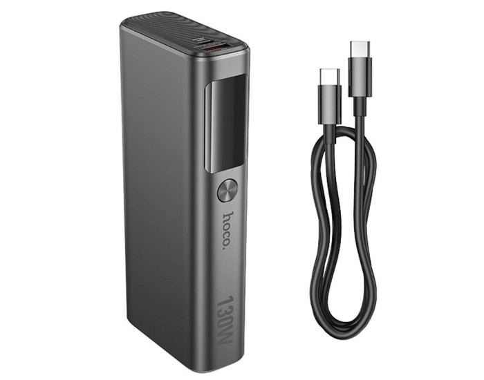 Портативна батарея (Power Bank) Hoco Q17B Electric 130W 20000mAh Grey