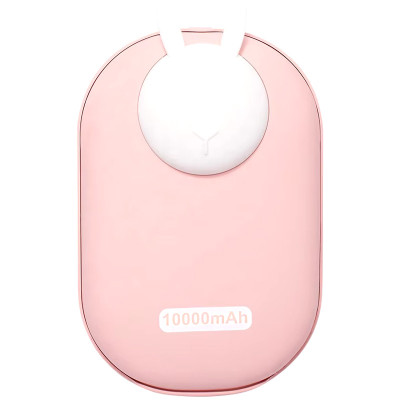 Портативная батарея (Power Bank) (GXZ-N705)  2 in 1 с обогревателем 10000mAh Pink Rabbit