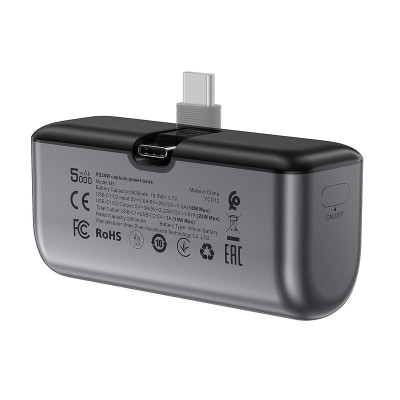 Портативна батарея (Power Bank) Acefast M9 PD20W 5000mAh, Black