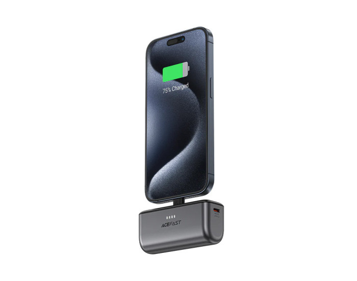 Портативна батарея (Power Bank) Acefast M9 PD20W 5000mAh, чорна