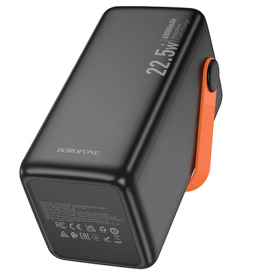 Портативна батарея Borofone BJ66 Magnifico 40000mAh PD+QC3.0 Black