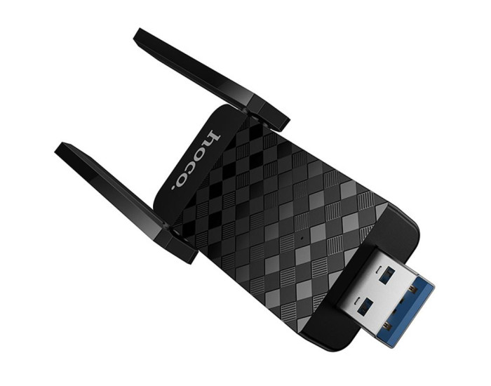 Wi-Fi модем Hoco HI34 600Mbs (Micro SIM) Black