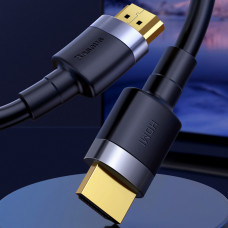 Кабель Baseus HDMI Cafule Series 4KHDMI Male To 4KHDMI Male (1m) (CADKLF-E) чорний