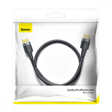 Кабель Baseus HDMI Cafule Series 4KHDMI Male To 4KHDMI Male (1m) (CADKLF-E) чорний