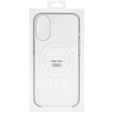 Чехол-силикон CLEAR CASE (PC) MagSafe Apple iPhone 17 Прозрачный