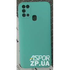 Чохол-силікон Smtt Samsung M31/ M315 бірюзовий