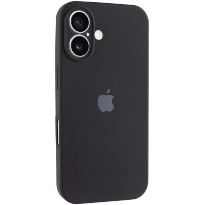 Чехол-силикон оригинал Full Camera Soft Matte iPhone 16 Black