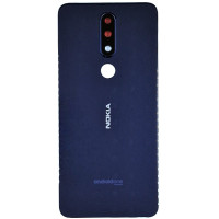 Задняя панель корпуса для Nokia 5.1 Plus, Blue