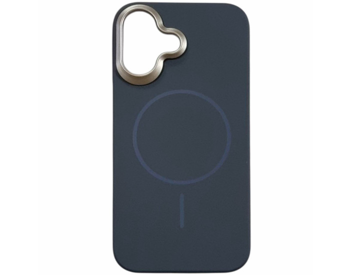 Чехол-силикон PC Dream with MagSafe для iPhone 16 Темно-синий