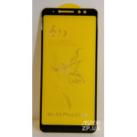 Защитное стекло 6D Premium Samsung A8 Plus 2018 A730 Black