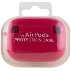Чохол для AirPods Pro 2 Full Soft Matte Microfiber, червона троянда