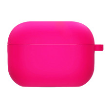 Чохол для AirPods Pro 2 Full Soft Matte Microfiber, яскраво-рожевий