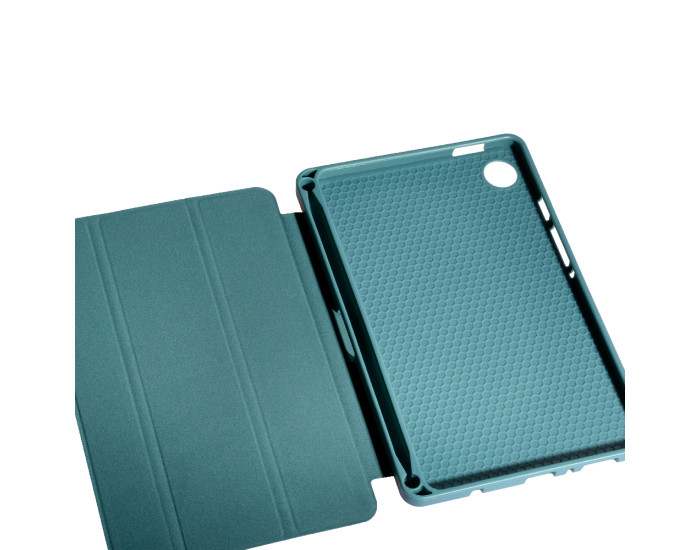 Чохол-книга Smart Case with Pencil на планшет Samsung Tab A9 SM-X110 / SM-115 8.7" сосново-зелений