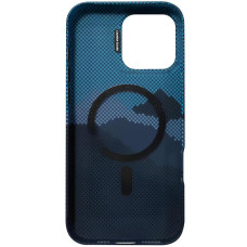 Чехол TPU Pixel Craft With Magsafe iPhone 16 Pro, Mountian Blue