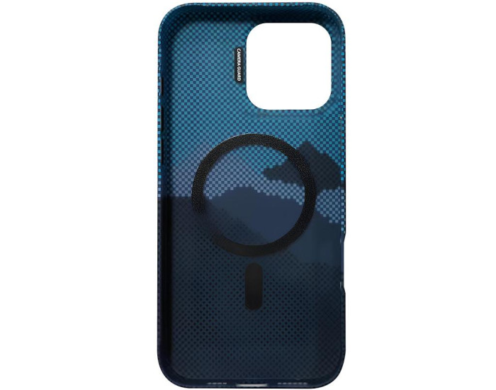 Чехол TPU Pixel Craft With Magsafe iPhone 16 Pro, Mountian Blue