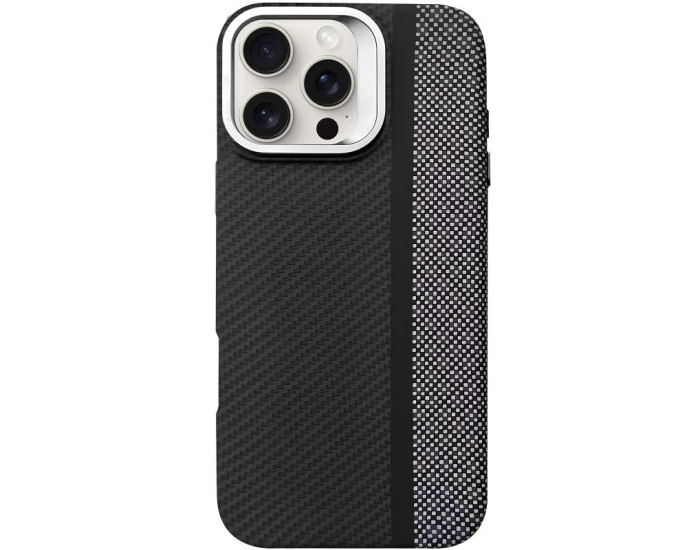 Чехол TPU Pixel Craft With Magsafe iPhone 16 Pro Max, Carbon Line