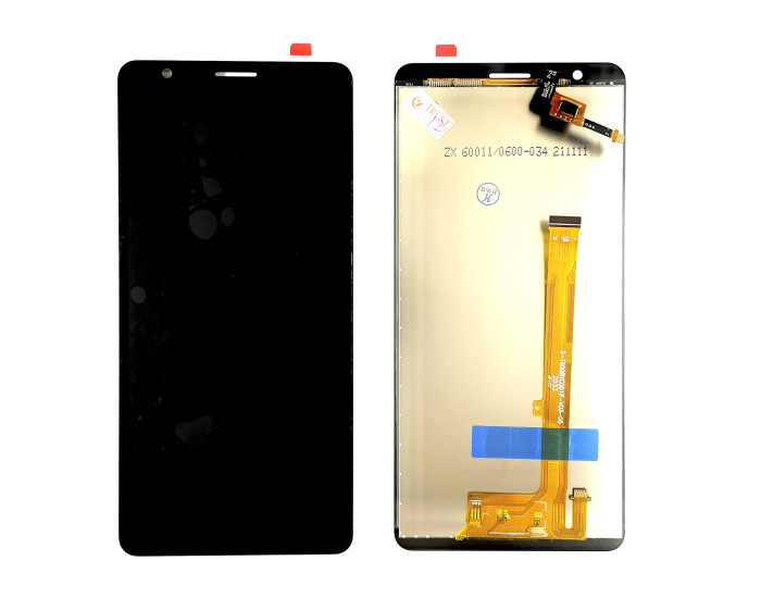 Дисплей з сенсорним екраном (модуль) ZTE Blade L210, чорний