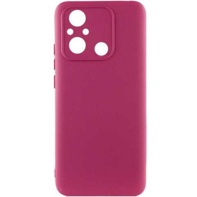 Чехол-силикон Cover Lakshmi Full Camera  Xiaomi Redmi 12C / Poco C55 (Бордовый / Plum)