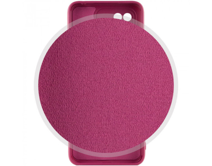 Чохол-силікон Cover Lakshmi Full Camera Xiaomi Redmi 12C / Poco C55 (Бордовий / Plum)