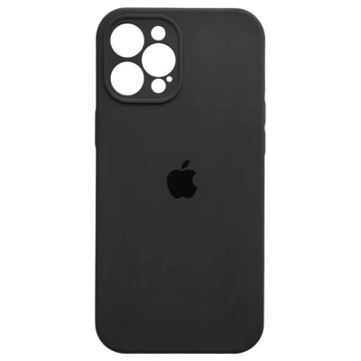 Чохол-силікон Full Camera Protective (AA) для Apple iPhone 14 Pro Max (Сірий / Dark Gray))