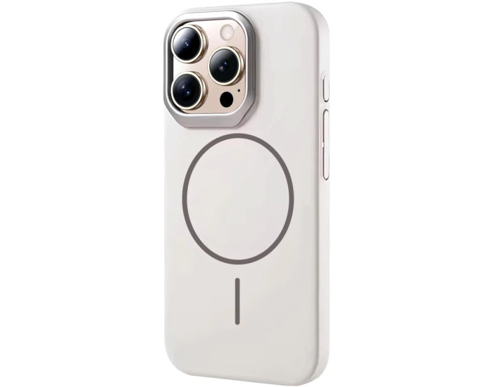 Чехол-силикон PC Dream with MagSafe iPhone 16 Pro Античный белый