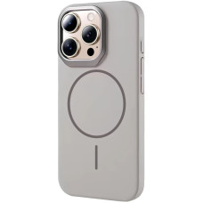 Чехол-силикон PC Dream with MagSafe для iPhone 16 Pro Cерый