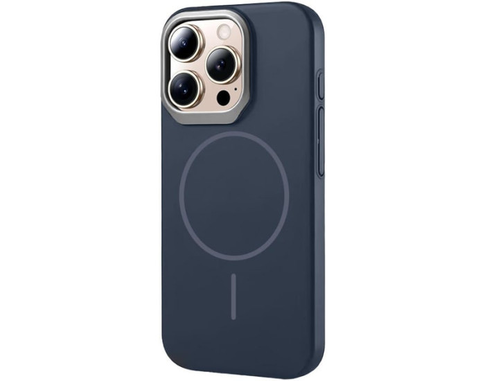Чехол-силикон PC Dream with MagSafe iPhone 16 Pro Темно-синий
