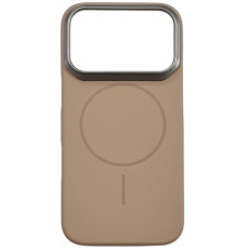 Чехол-силикон PC Dream with MagSafe для iPhone 17 Pro Max Бежевый