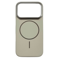 Чохол-силікон PC Dream with MagSafe для iPhone 17 Pro Античний Білий