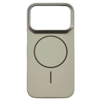 Чохол-силікон PC Dream with MagSafe для iPhone 17 Pro Античний Білий