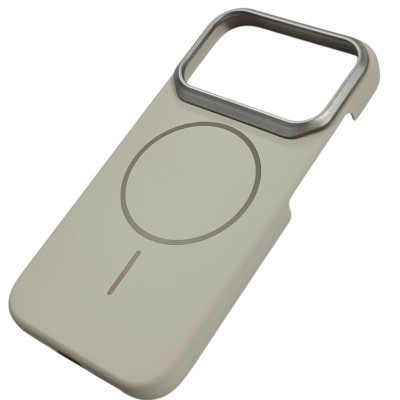 Чохол-силікон PC Dream with MagSafe для iPhone 17 Pro Античний Білий