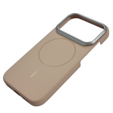 Чехол-силикон PC Dream with MagSafe для iPhone 17 Pro Бежевый