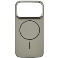 Чохол-силікон PC Dream with MagSafe для iPhone 17 Pro Сірий