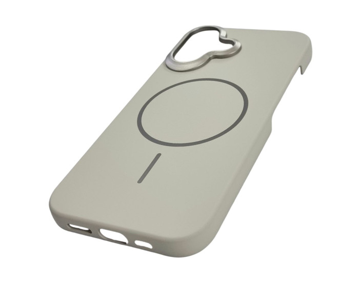 Чехол-силикон PC Dream with MagSafe для iPhone 17 Античный белый