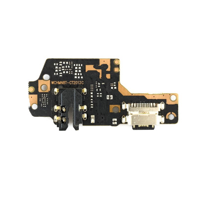 Шлейф для Xiaomi Redmi Note 8T, коннектора зарядки, конектора наушников с микрофоном