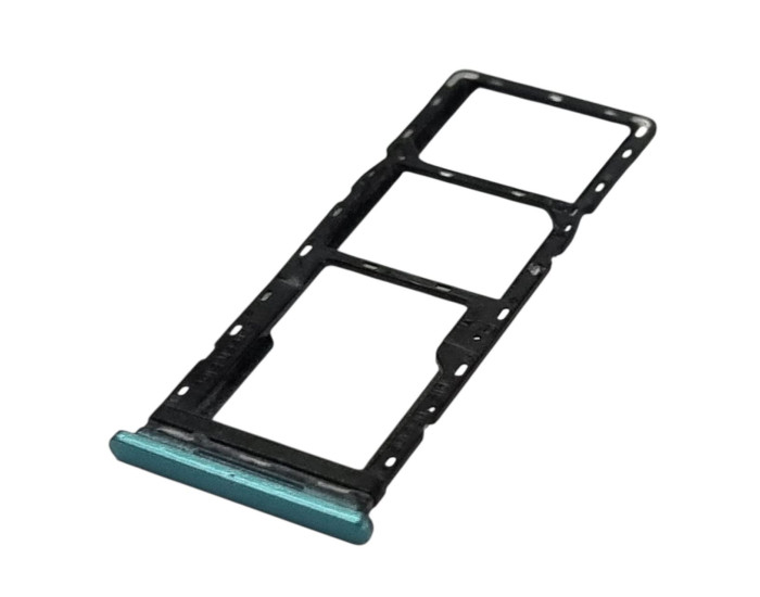 Держатель SIM карты для Tecno Spark 8C KG5n, Green, Dual Sim