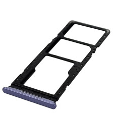 Держатель SIM карты для Tecno Spark 8C, KG5n, Lavander. на две Sim-карты