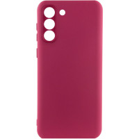 Чохол-силікон Silicone Lakshmi Full Camera Samsung Galaxy S23 Plus марсала