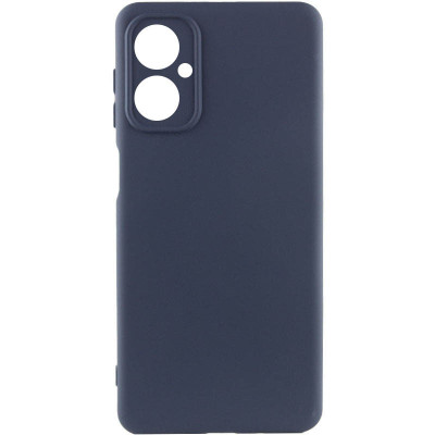 Чехол-силикон Silicone Cover Lakshmi Full Camera TECNO Spark 9 Pro (KH7n) темно-синий