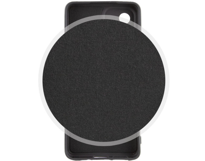 Чохол-силікон Silicone Cover Lakshmi Full Camera TECNO Spark 9 Pro (KH7n) чорний