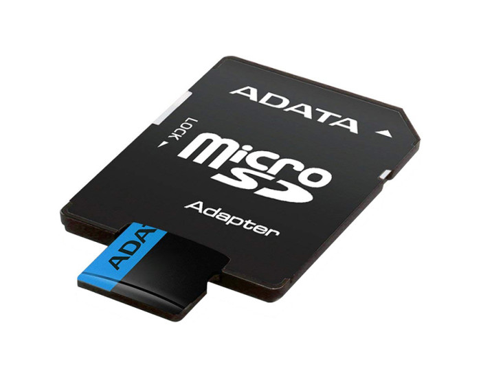 Карта памяти MicroSD 32GB A-DATA Premier Class 10 A1 (R-100Mb/s) UHS-1 + Adapter SD