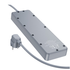 Сетевой фильтр BOROFONE BAC4A Lord 5 position socket(1C3A)(EU), черный