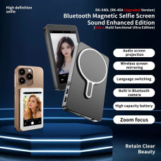 Дополнительный экран Magnetic selfie screen RK-X40L камеры смартфона Black