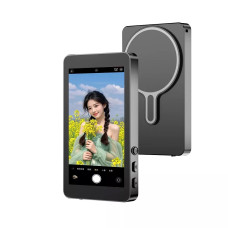 Дополнительный экран Magnetic selfie screen RK-X40L камеры смартфона Black