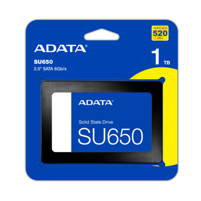 Накопитель SSD диск ADATA Ultimate SU650 1TB 2.5" SATA III 3D NAND