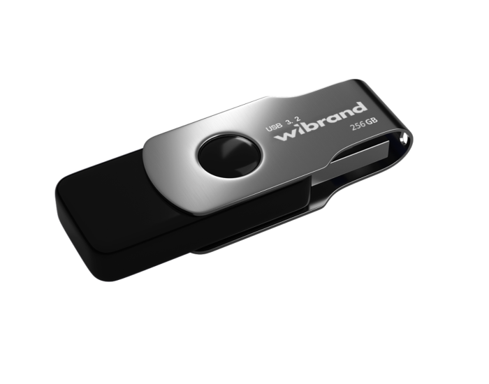 Флешка USB 3.2 Wibrand 256GB Gen1 Lizard Black