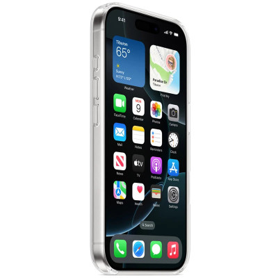 Чохол-силікон Clear Case with MagSafe and Animation iPhone 13 Pro Max Прозорий